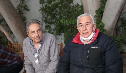  José Canales y Julio Herberg.