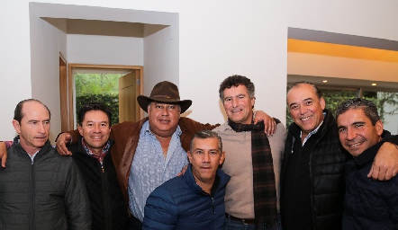  Rodak PAlau, David Martínez, Chapo Torresm Pibe, Jorge Gómez, Johan Werge y Martín de la Rosa.