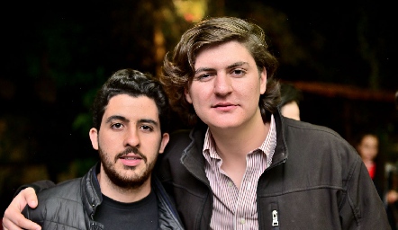 Max Gómez y Diego Bárcena.