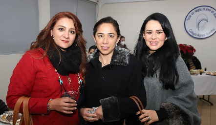  Melissa Herrera, Marcela Lira y Sofia Reyes.