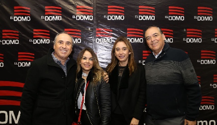  Alejandro Navarro, Daniela Serment, Beatriz Sánchez y Johan Werge.
