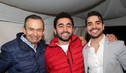  Alejandro Pérez, Alfonso Jerez y Alejandro Pérez.