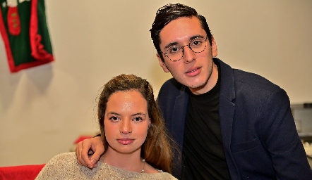 Alejandra Martins y Juan Pablo Chevaile.