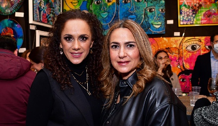 Mariza Calderón y Laura Alal.