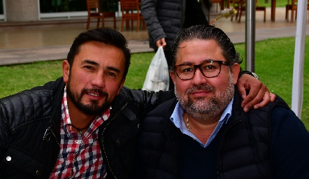 Hugo Zapata y Jorge Domínguez .
