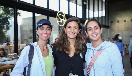  Anel Ávila, Georgina Ramos y Lu Borbolla.