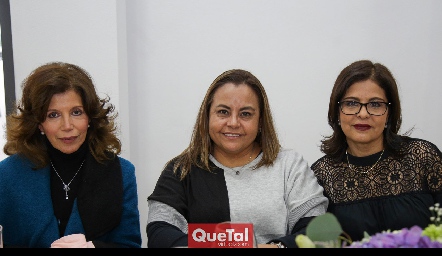  Leticia González, Karla Zulaica y Rocío Padilla.