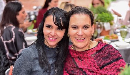 Malena Vázquez e Isabel Chávez.