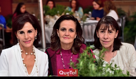 Elisabetta Biagi, Begoña Noval y Tere Chávez.