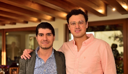 Humberto Vega y Aldo Ress.