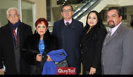  Guillermo Damken, Rosalinda Flores, Jorge Damken, Alma Saldivar.