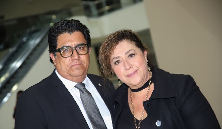  René y Maru Eugenia Martínez.