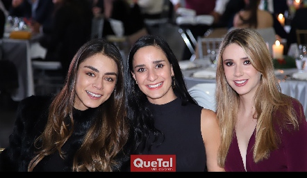  Paulina Rodríguez, Luli Lamas y Elena Pérez.
