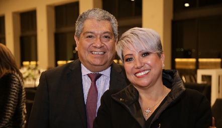  Eduardo Huerta y Mariana López.