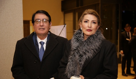  Armando Contreras y Ana Mejía.