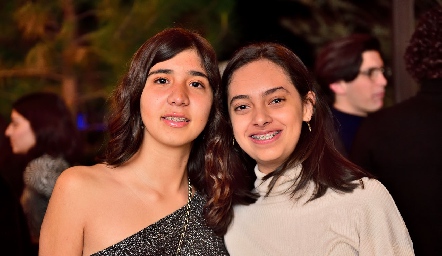 Mariel Espinosa y Lucero Robledo.