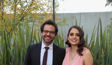  Héctor Zarate y Ana Sofía Zermeño.