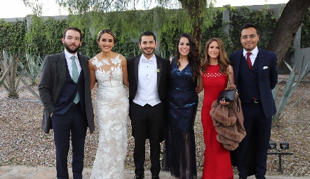  Enrique Anaya, Ximena Delgadillo, Francisco González, Roxana Agundis, Vicky Pérez y Alex Campos.