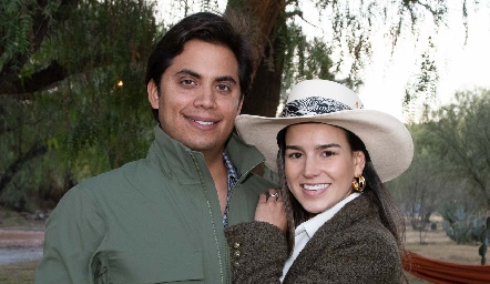 Mario Martell y Sandra Villalobos.