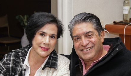 Carmenchu Motilla y Antonio Sandoval.