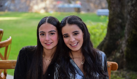 Marisol Corripio y Daniela Navarro.