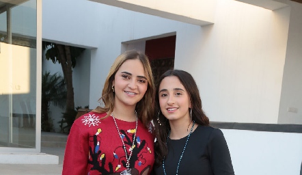  Lorenza Hinojosa y Sofía Oliva.