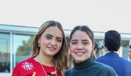  Lorenza Hinojosa y Carlota Nava.