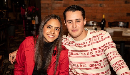  Regina Zárate y Santiago Bravo.