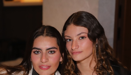  María José García y Daniela Humara.