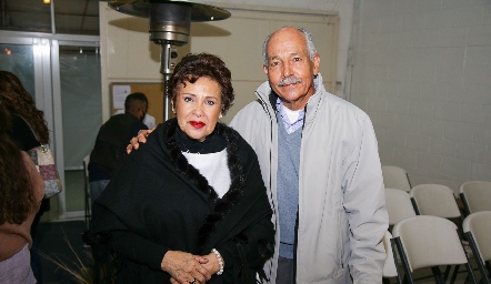  María Teresa Velázquez y Miguel Fernández.