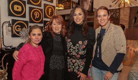  Ximena Martínez, Lorena Ramirez, Mariza Calderón, Sonia Reynoso.