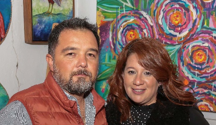  Edgardo Hampshire y Lorena Ramirez.