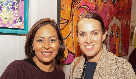 Michelle Cabrera y Sonia Reynoso.