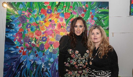  Mariza Calderón y Silvia Foyo.