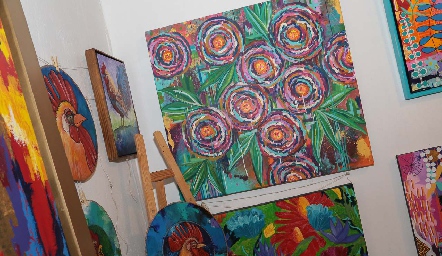  Exposición de Ximena y Mariza.