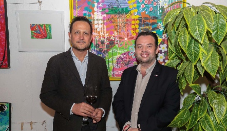  Javier Silva y Marco Antonio Vera.