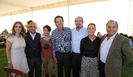  Cristina Mexicano, Alejandro Leal, Marilupe Espinosa, Mauricio Meade, Memo Borbolla, Chilín Corripio y Celio Ramírez.