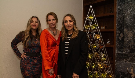  Gabriela Serment, Lupita Santibáñez y Roxana Serna.