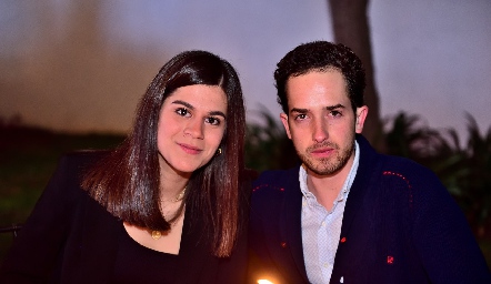 María Carreón y Diego Gómez.