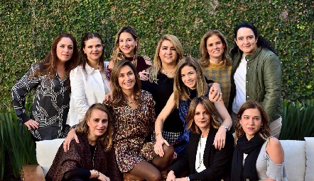 Amigas de toda la vida celebraron la Navidad.