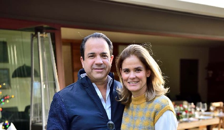 Aldo Pizzuto y Marcela Benavente.