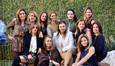  Amigas de toda la vida celebraron la Navidad.