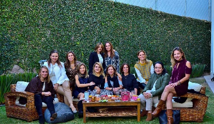  Amigas de toda la vida celebraron la Navidad.