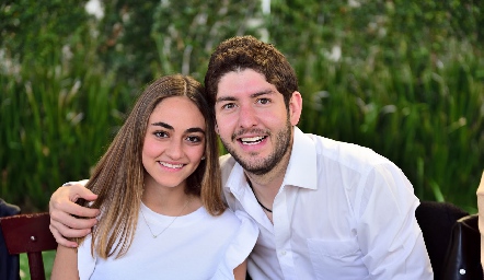 Ximena Díaz y Dago Castillo.