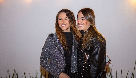  María Meade y Fernanda García.
