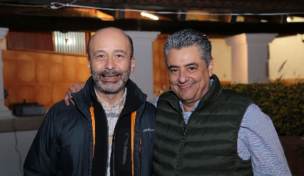  Ricardo Estrada y José Luis Aguilar.