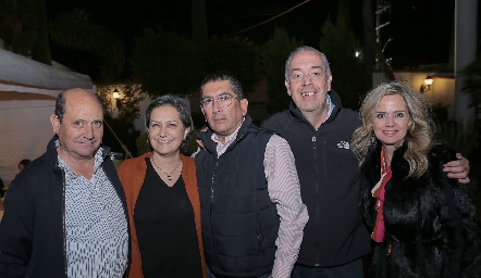  José Dimas, Nerus Ramos, Gerardo Bocard, Ignacio Ramírez y Paty Annette Ruiz.