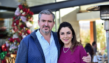 Mario Güemes y Alejandra Dip.