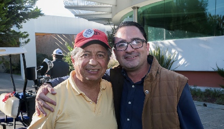 Fabián Espinosa y Daniel Ortuño.
