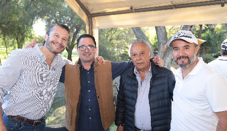  Marcelo González, Daniel Ortuño, Carlos Díaz de León y Carlos Díaz de León.